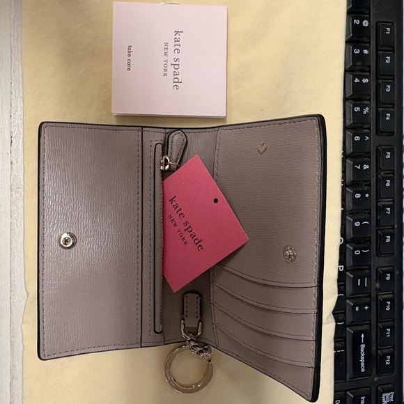 Kate Spade Textured Black Wallet - Picture 3 of 4